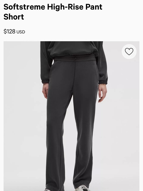 lululemon athletica Pants - lululemon athletica Softstreme High-Rise Wide Leg Pants in Charcoal Black